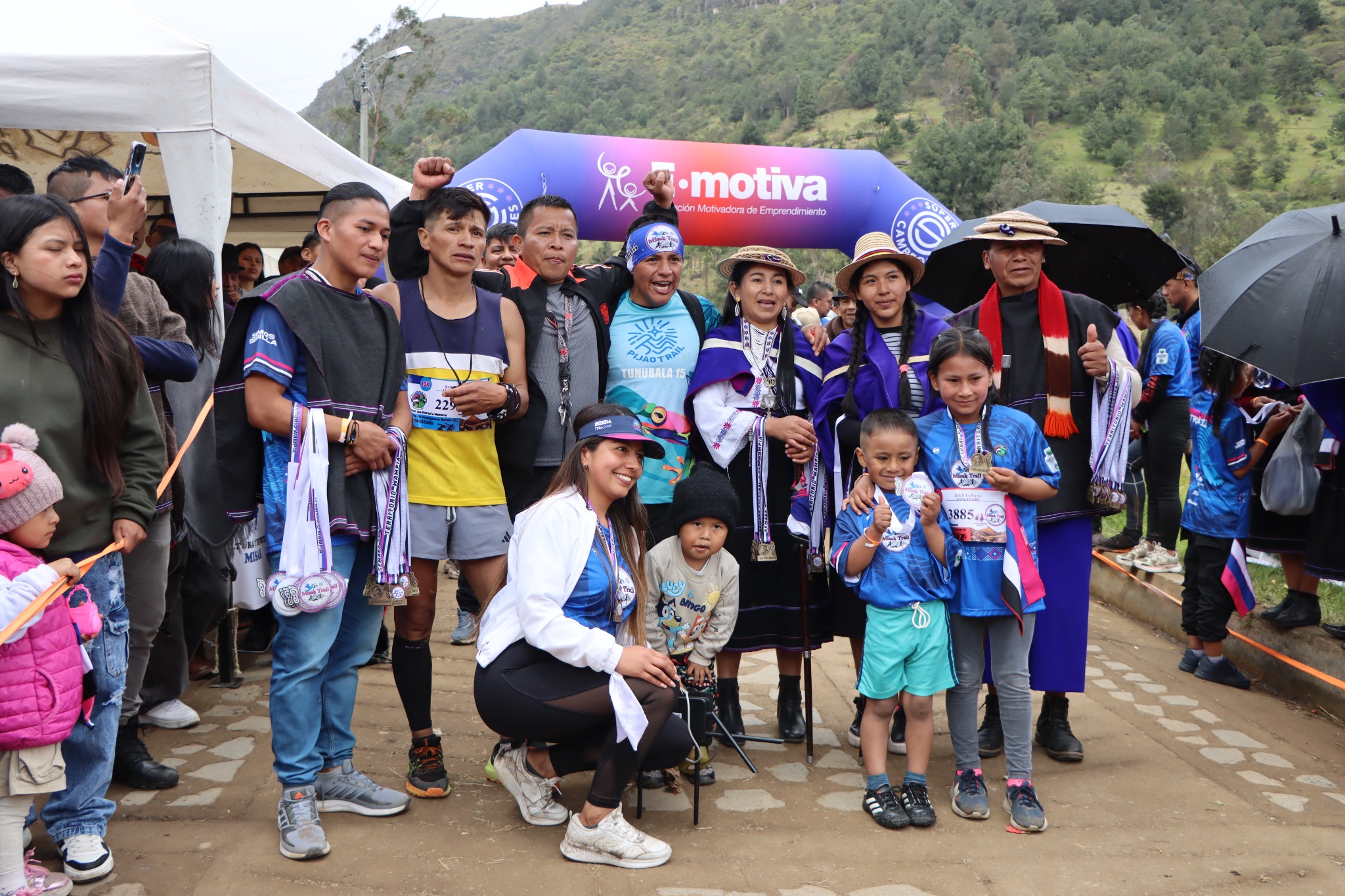 Ganadores y familia
